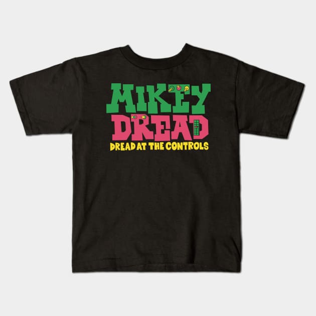 Mikey Dread's Legendary 'Dread at the Controls' Tribute Kids T-Shirt by Boogosh